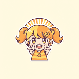 確信犯の無邪気のキャラクターイラスト