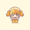 確信犯の無邪気のキャラクターイラスト